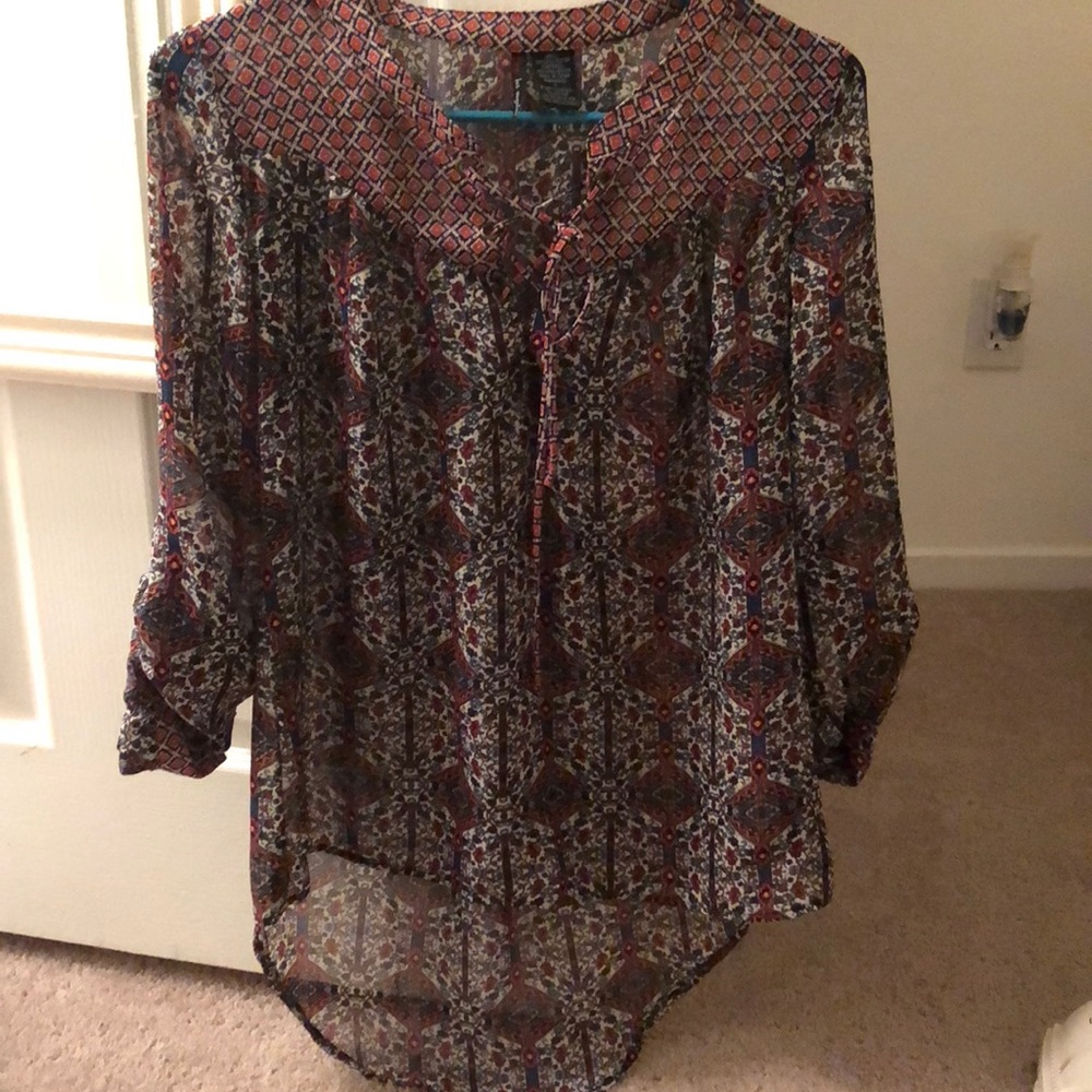 Printed blouse